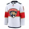 Florida Panthers tröja Customized Fanatics Premium 2024-25 Vit Borta - NHL Tröjor Herr